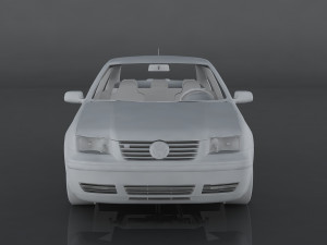 volkswagen bora vr6 3D Модель
