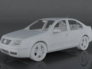 volkswagen bora vr6 3D Model