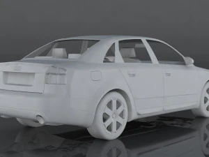 audi s4 2004 3D Model