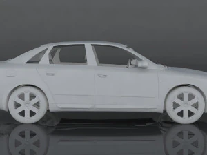 audi s4 2004 3D Model