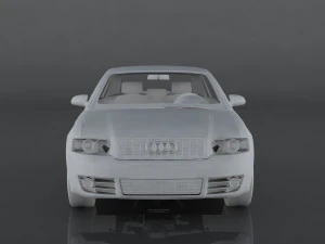 audi s4 2004 3D Model