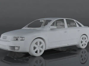 audi s4 2004 3D Model