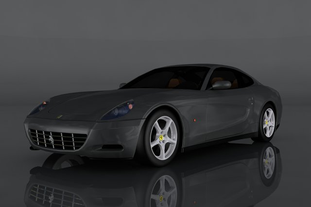 ferrari 612 scaglietti 3D Модель .c4d .max .obj .3ds .fbx .stl .blend 