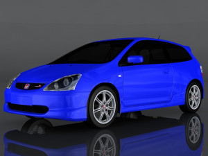 honda civic Modelo 3D