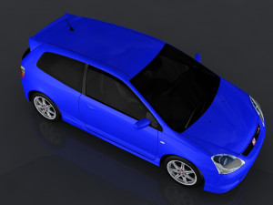 honda civic Modelo 3D