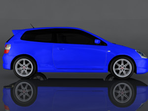 honda civic Modelo 3D