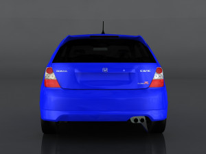 honda civic Modelo 3D