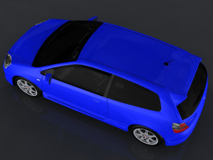 honda civic Modelo 3D