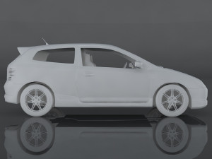 honda civic Modelo 3D