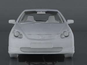 honda civic Modelo 3D