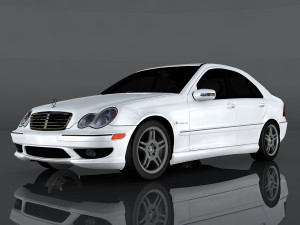 mercedes-benz c 32 amg 3D Model