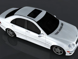 mercedes-benz c 32 amg 3D Model