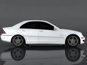 mercedes-benz c 32 amg 3D 모델