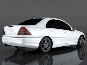 mercedes-benz c 32 amg 3D 모델