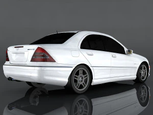 mercedes-benz c 32 amg 3D Model