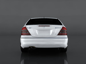 mercedes-benz c 32 amg 3D 모델