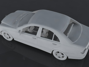 mercedes-benz c 32 amg 3D 모델
