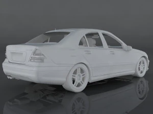 mercedes-benz c 32 amg 3D Model