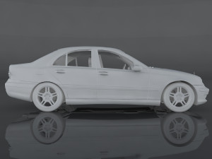 mercedes-benz c 32 amg 3D 모델