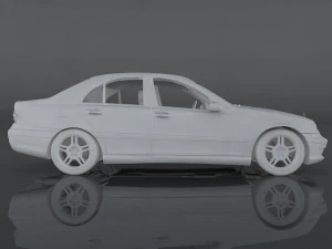 mercedes-benz c 32 amg 3D Model