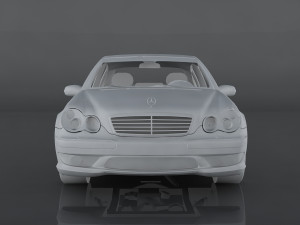 mercedes-benz c 32 amg 3D 모델