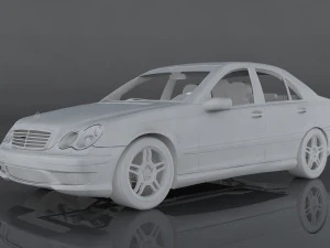 mercedes-benz c 32 amg 3D Model