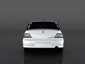 mitsubishi lancer evolution 3D Model