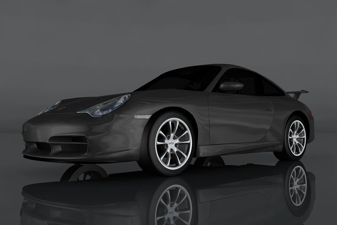 porsche 911 gt3 996 3D Model .c4d .max .obj .3ds .fbx .stl .blend