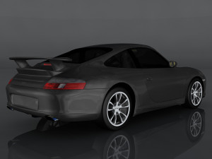 porsche 911 gt3 996 3D Модель
