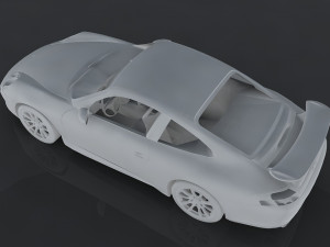 porsche 911 gt3 996 3D Модель