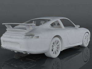 porsche 911 gt3 996 3D Модель