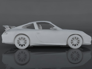 porsche 911 gt3 996 3D Модель
