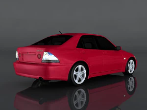 toyota altezza rs200 3D Model