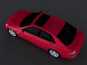 toyota altezza rs200 Modello 3D