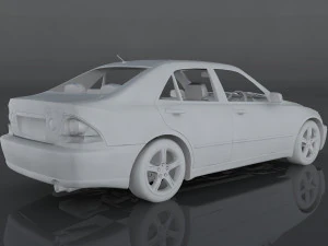 toyota altezza rs200 3D Model