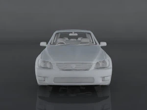 toyota altezza rs200 3D Model