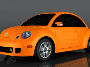 volkswagen beetle turbo 3D Model