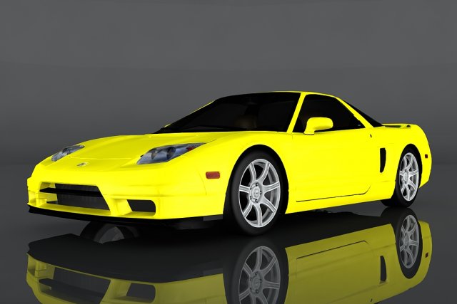acura nsx 3D मॉडल .c4d .max .obj .3ds .fbx .stl .blend 