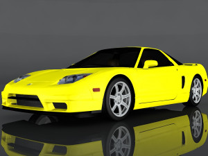 acura nsx 3D Model