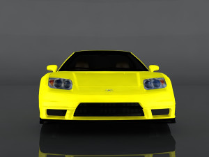 acura nsx 3D मॉडल