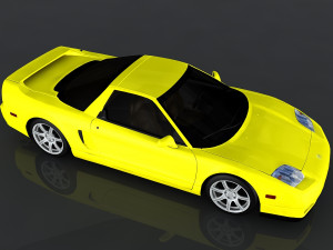 acura nsx 3D मॉडल