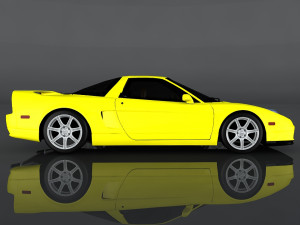 acura nsx 3D मॉडल