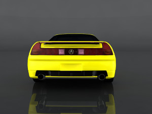 acura nsx 3D मॉडल