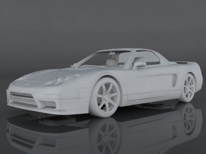 acura nsx 3D मॉडल