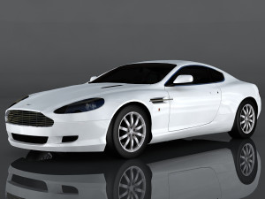 aston martin db9 Modelo 3D