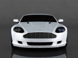 aston martin db9 3D Model