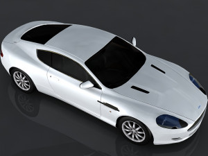 aston martin db9 3D Model