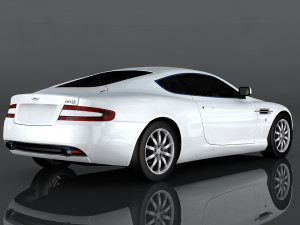 aston martin db9 3D Model