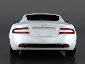 aston martin db9 3D Model