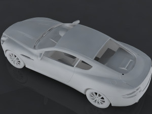 aston martin db9 3D Model